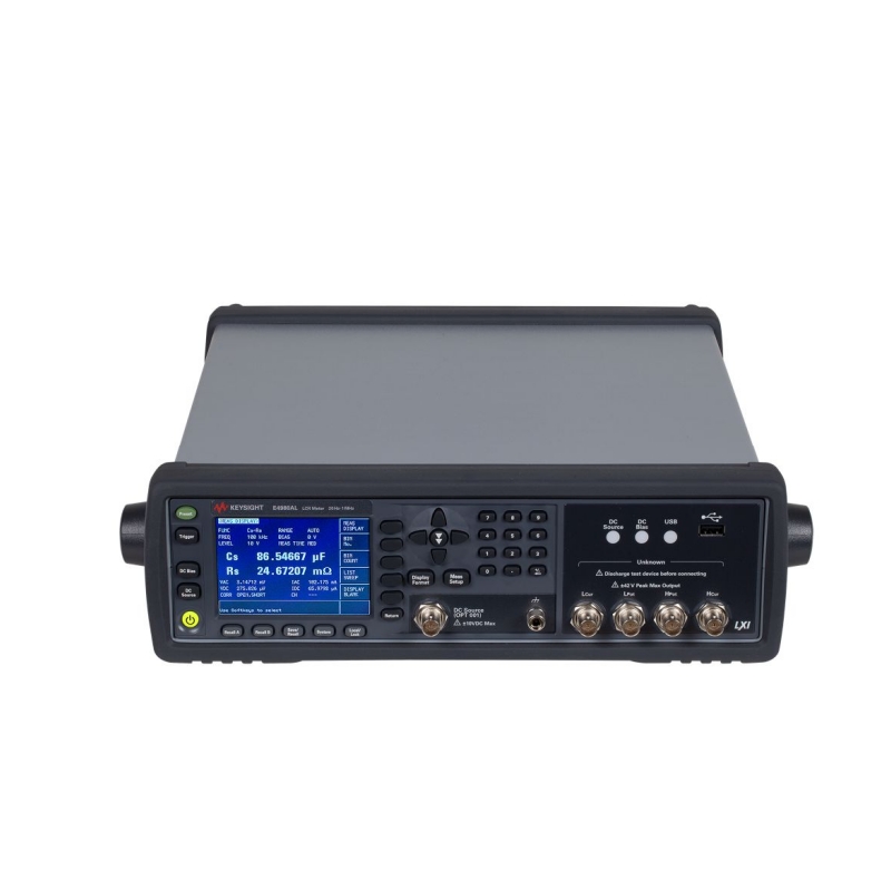 Keysight 是德科技 E4980AL 精密型 LCR 表，20 Hz 至 300 kHz / 500 kHz / 1 MHz