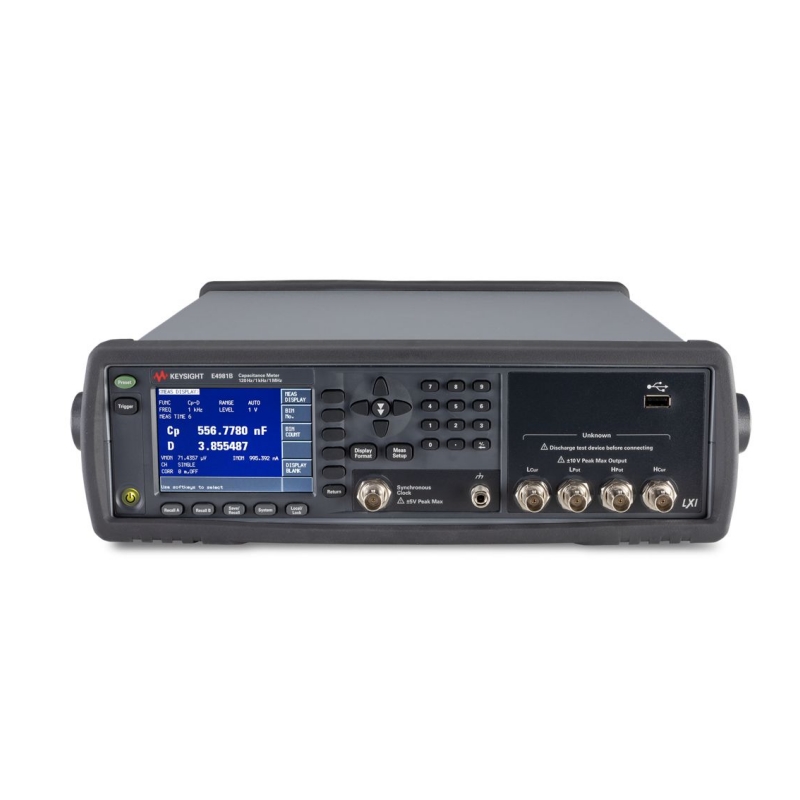 Keysight 是德科技  E4981B 电容计， 120 Hz / 1 kHz / 1 MH