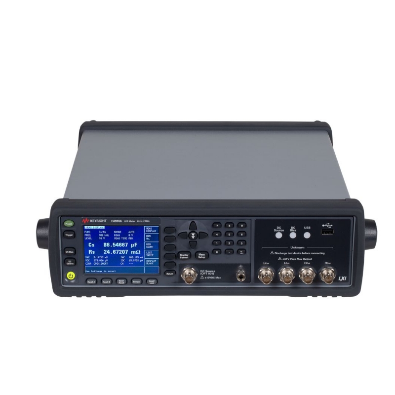 Keysight 是德科技 E4980A 精密型 LCR 表，20 Hz 至 2 MHz